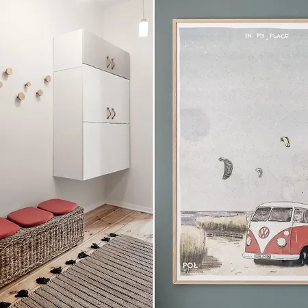 Sanhaus - Kite And Surf - Z Klimatem Przy Plazy Daire Sopot
