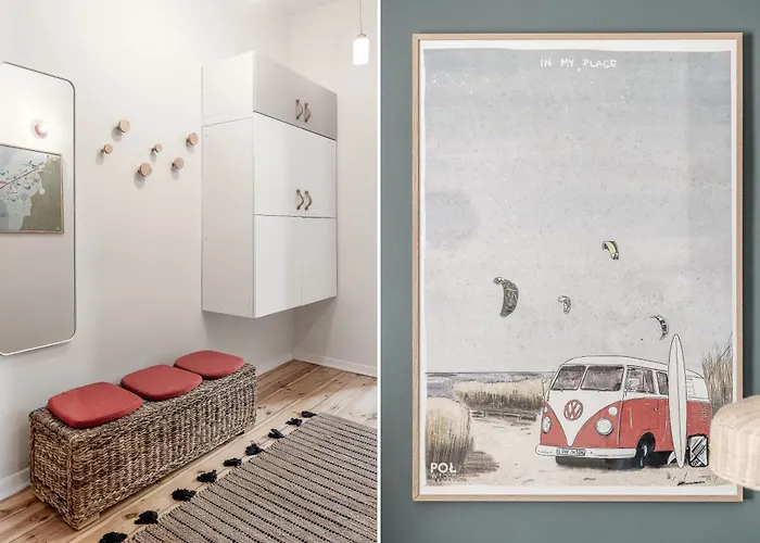 Sanhaus - Kite And Surf - Z Klimatem Przy Plaży Apartment Zoppot